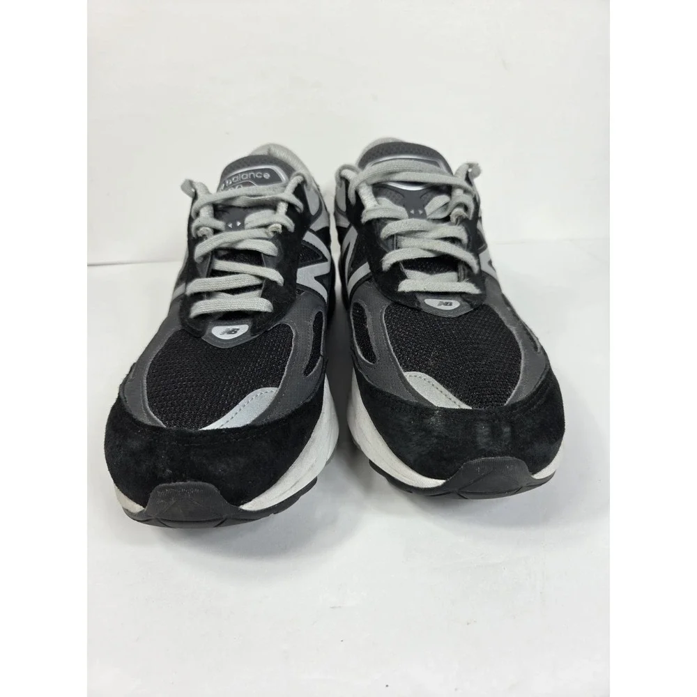 New Balance 990v6 Made USA Mens Sz 10 2E EE Black Grey Running Shoes